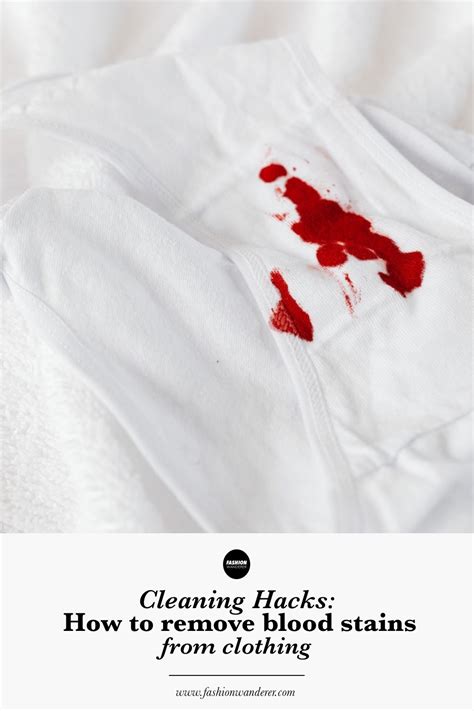 how to take fake blood off clothes|blood on white pants.